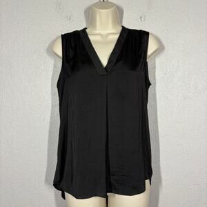 Vince Camuto Sleeveless Top Casual Black Tank Shell - XS